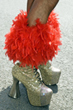 glitter boots small