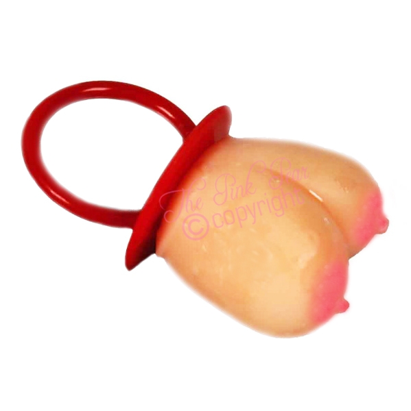 boobs sweet candy lollipop ring