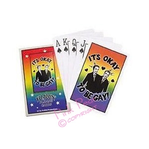 it's ok to be gay playing cards