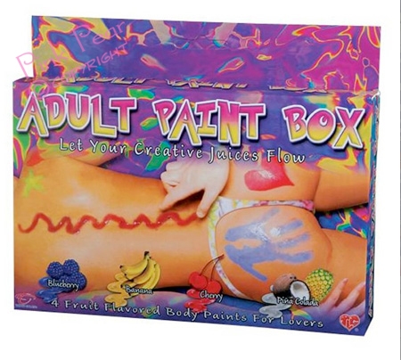 sexy adult paint box