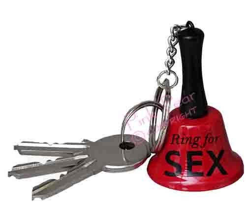 ring for sex bell keyring