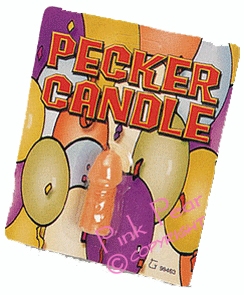 pecker candle