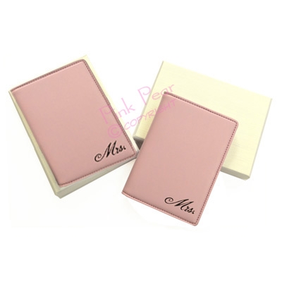 mrs & mrs passport holders set