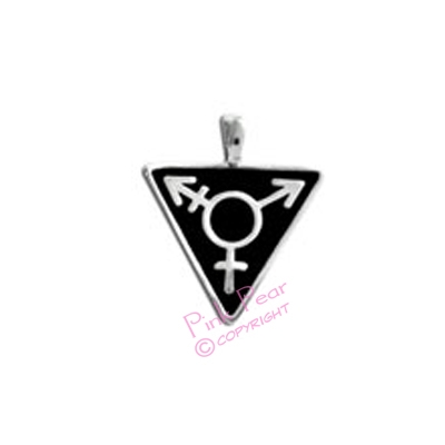 transgender pewter pendant