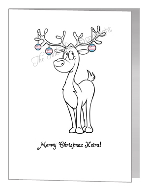 transgender reindeer card