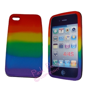 rainbow pride mobile phone cover