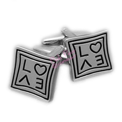 square love cufflinks