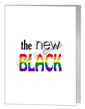 rainbow is the new black card