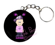 gaydar gay keyring