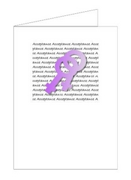 lesbian symbols acceptance card