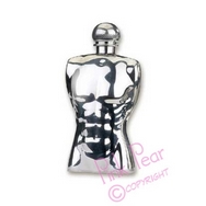 male torso hip flask