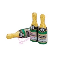 chocolate champagne bottles