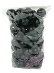 chocolate balls - black