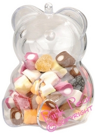 teddy bear container