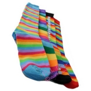 rainbow kneelength socks (4 pack)