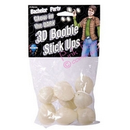 3D boobie stick ups