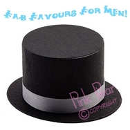 top hat box - black