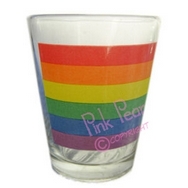 rainbow shot glass - medium