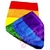 rainbow beach towel