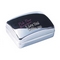 personalised cufflinks presentation case - chrome 