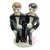 groom cake topper - gay couple (morning suits)