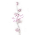 jewel spray - pink with silver