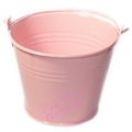 favour bucket - baby pink