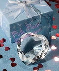 crystal heart paperweight
