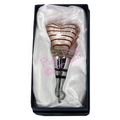 marble heart bottle stopper