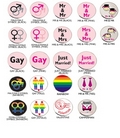 bookmark - gay & lesbian motifs