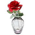 crystal bud vase