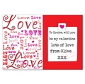 lots of love card