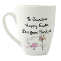 Easter Daffodil && Chick Latte Mug