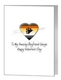 valentine card - bear pride heart & paw