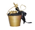 favour bucket - gold