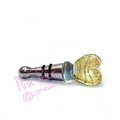 marble heart bottle stopper