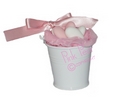favour bucket - white