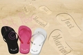 flip flops - pink