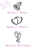 personalised chocolates - silver