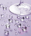table crystals - clear