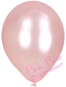 pearlised balloons - baby pink
