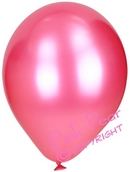 pearlised balloons - hot pink