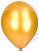 pearlised balloons - gold