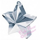 star balloon weight - silver