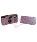 lilac camera with purple hearts