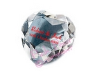 crystal heart paperweight - personalised