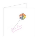 thank you card - funky flowers