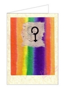lesbian symbols card