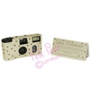 ivory camera with gold hearts