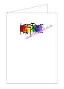 rainbow acceptance card